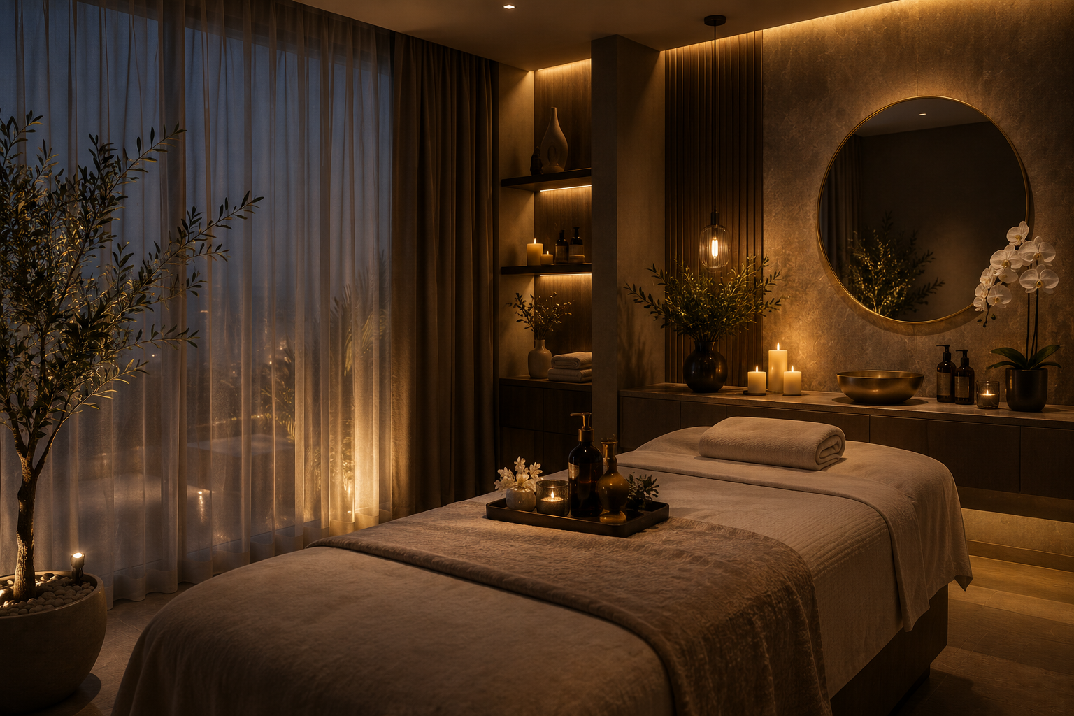 Rawaj Wellness — luxury home massage session in Riyadh